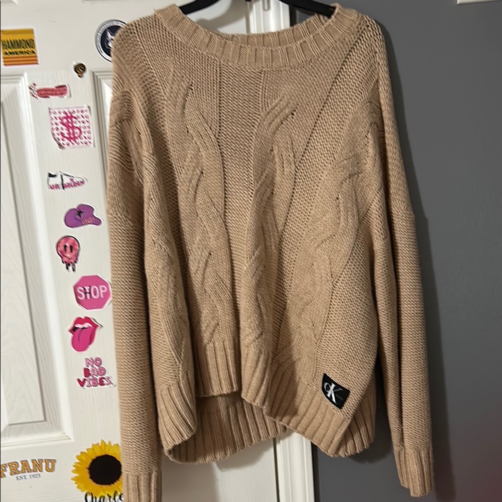 Calvin Klein Tan Sweater for Women